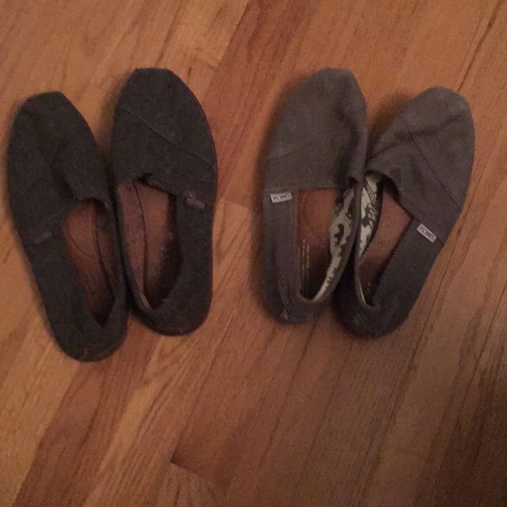 Set of Bobs and Toms shoes